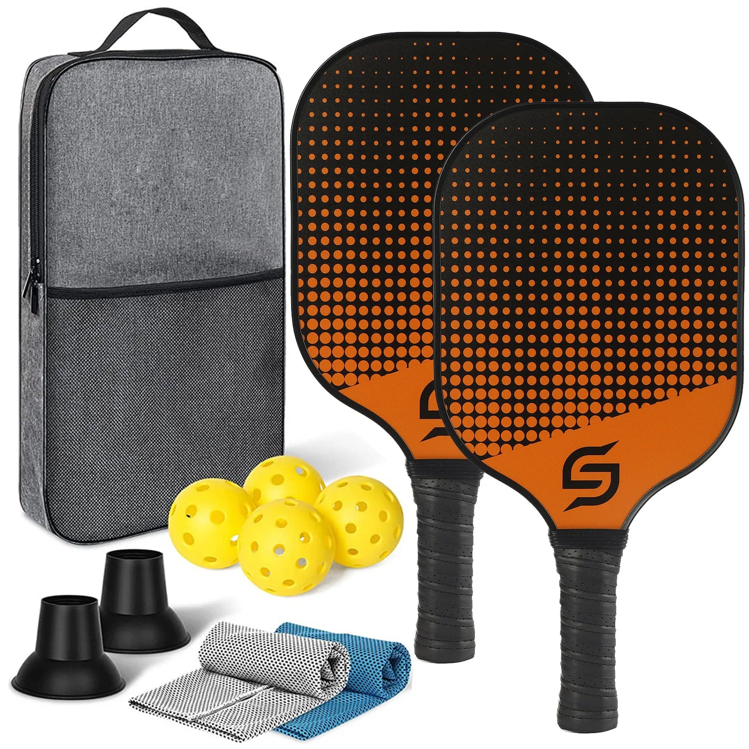 Pickleball Paddle Fiberglass USAPA Certified Carbon Fiber Honeycomb High Quality