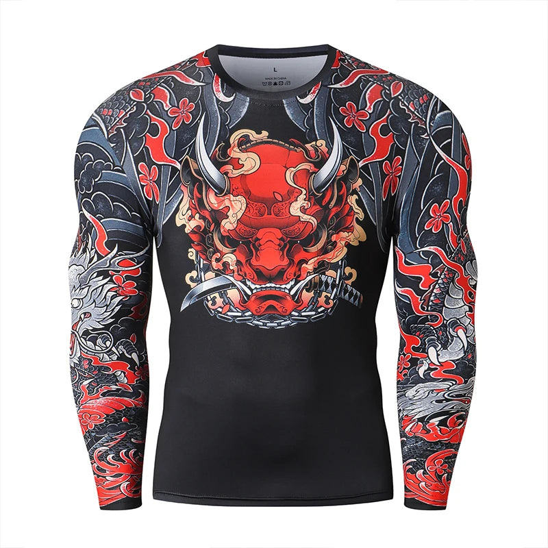 mens long sleeve fitness shirt