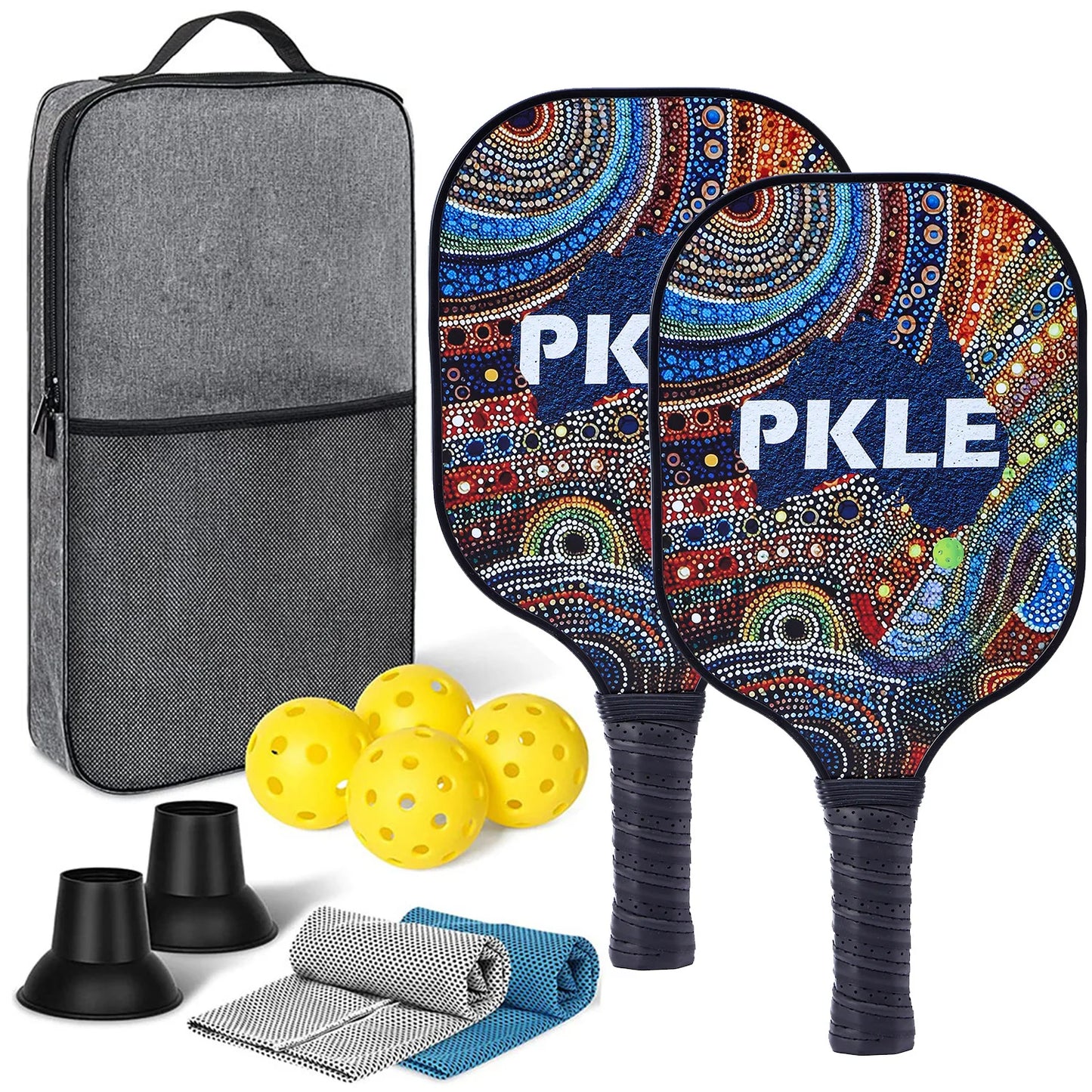 Pickleball Paddle Fiberglass USAPA Certified Carbon Fiber Honeycomb High Quality